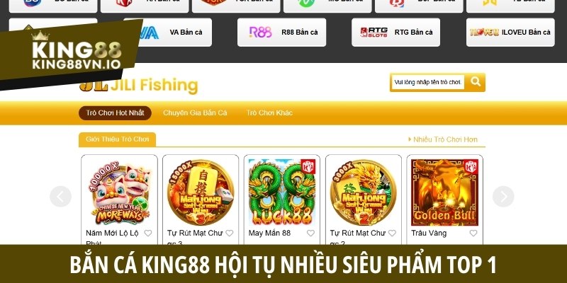 Bắn Cá King88 - Trải Nghiệm An Toàn Săn Thưởng Đỉnh Cao