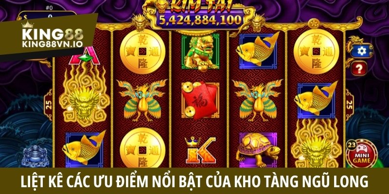 Kho Tàng Ngũ Long - Trò chơi quay hũ đáng trải nghiệm 2026