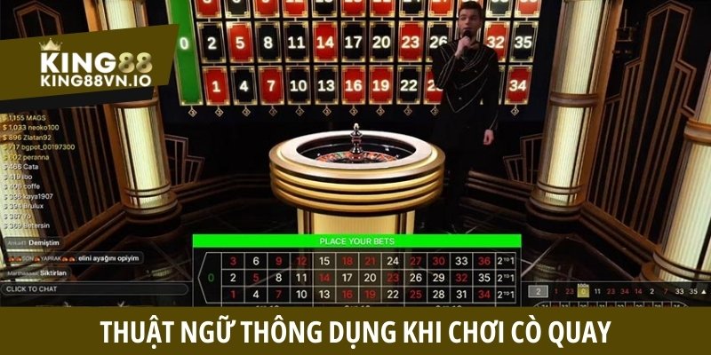 Thuật ngữ Roulette - Giải đáp về các khái niệm phổ biến