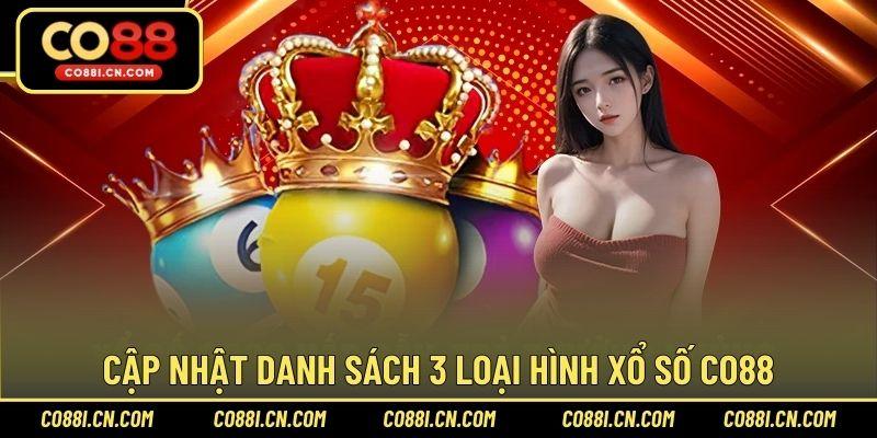 Xổ Số CO88 – Sảnh Cá Cược Đổi Thưởng Đa Dạng Nhất 2026
