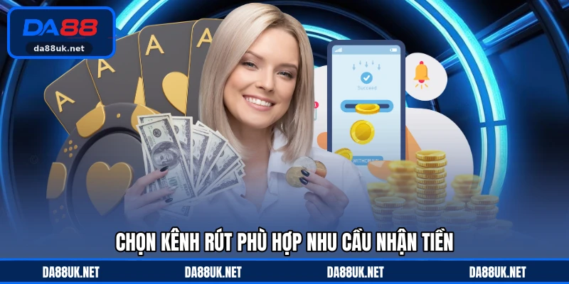 Rút Tiền DA88 - Cách Giao Dịch Thuận Tiện Và Chuẩn Xác