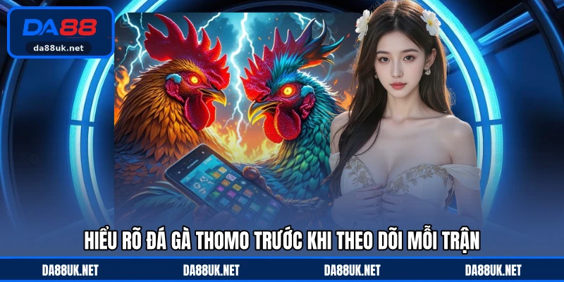 Đá Gà Thomo DA88 - Theo Dõi Những Trận Đấu Đầy Tốc Độ
