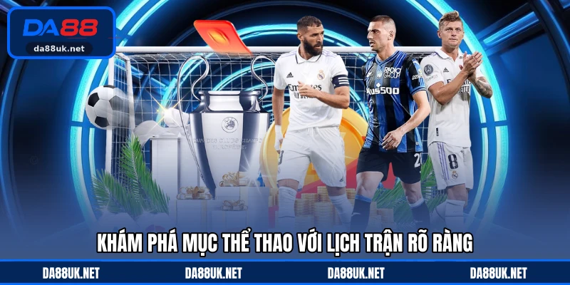 Thể Thao DA88 - Điểm Đến Giải Trí Sôi Động Nhất 2026