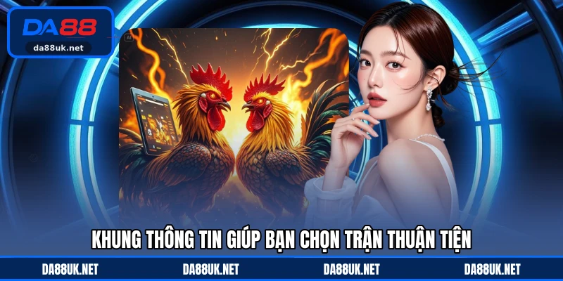Đá Gà Thomo DA88 - Theo Dõi Những Trận Đấu Đầy Tốc Độ