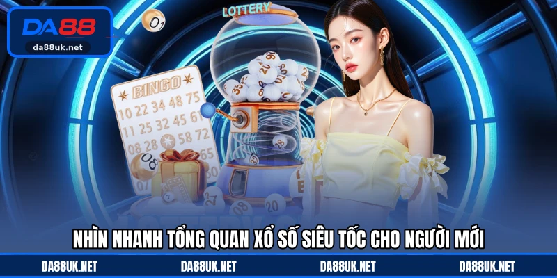 Xổ Số Siêu Tốc DA88 - Hình Thức Dự Thưởng Nhanh Gọn